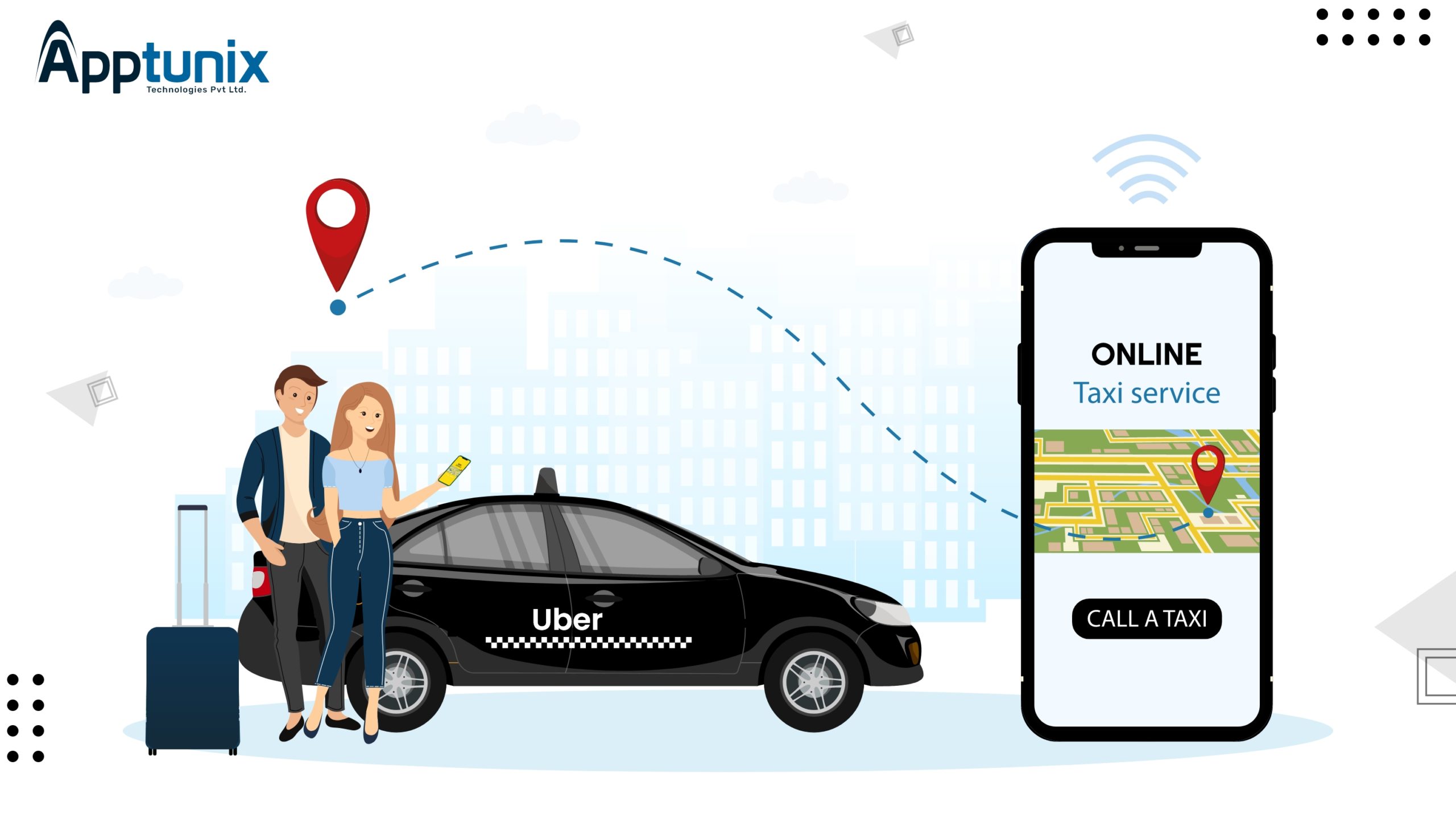 Taxi Near Me - Request Taxi Service with Uber